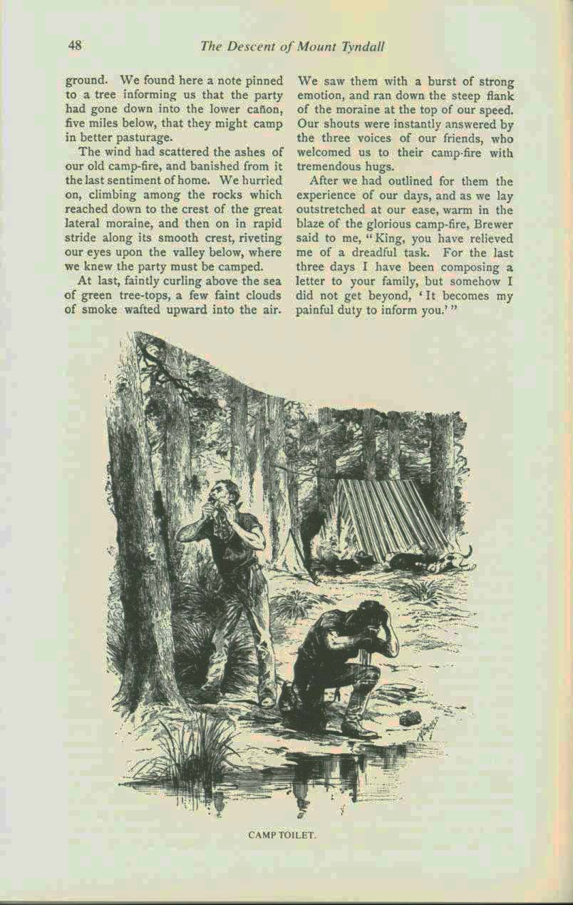 Mountaineering in the Kings River Country, 1864. vist0042s